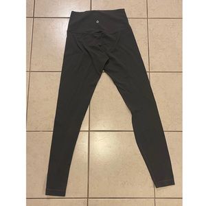 LULULEMON ALIGN LEGGINGS GREY 28”
